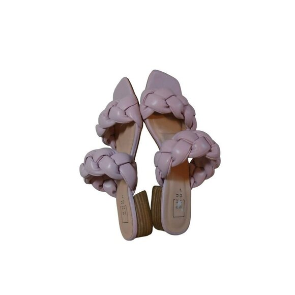 Shu Shop Braided Slide Slip on Sandal Blush Pink SZ 9 - Picture 8 of 8